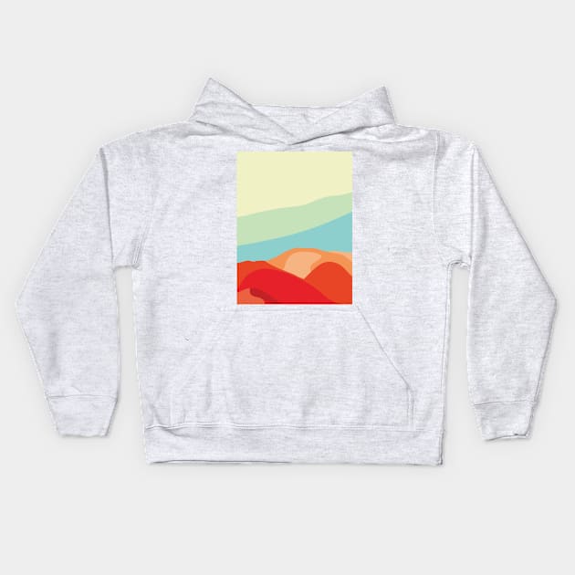 Red hill Kids Hoodie by Imordinary